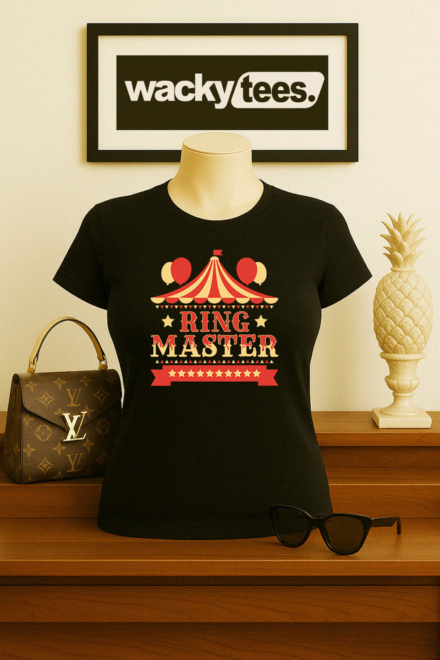 Circus Ring Master Tent Graphic Tee Shirt