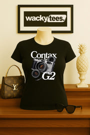Contax G2 Retro Camera Photography Graphic Tee Shirt