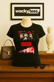 Vatos Locos Blood In Blood Out Sangre Por Sangre Movie Poster Style Graphic Tee Shirt