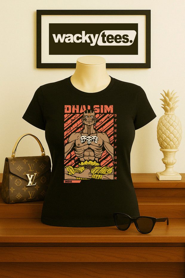 Street Fighter Dhalsim India Marital Arts Gaming Graphic Tee Shirt