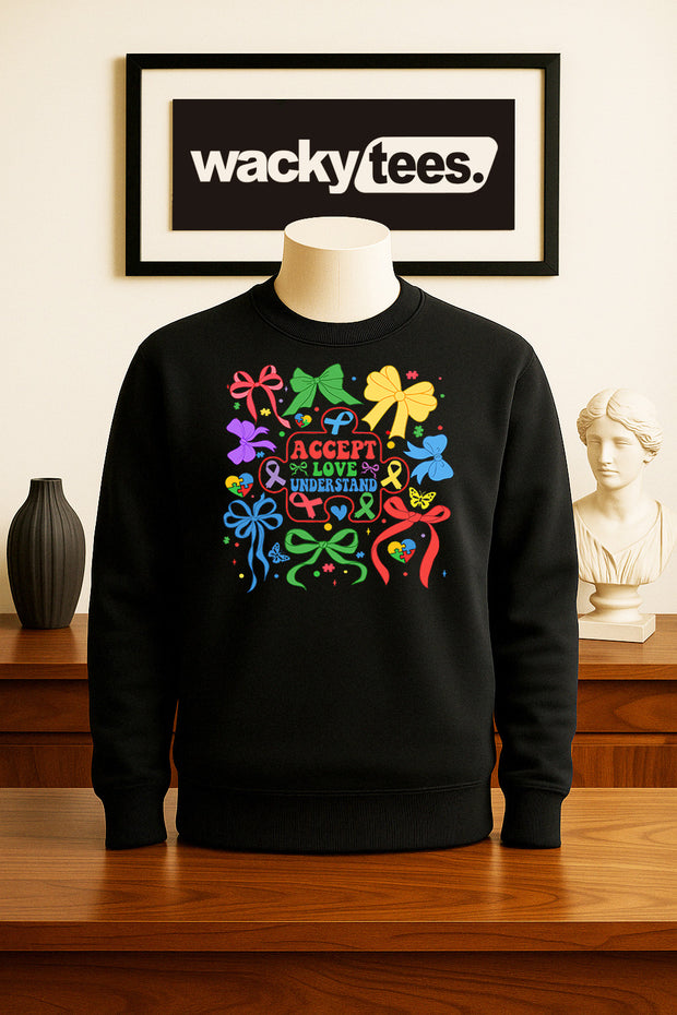 Accept Love Understand Autism Awareness 3 Graphic Tee Shirt