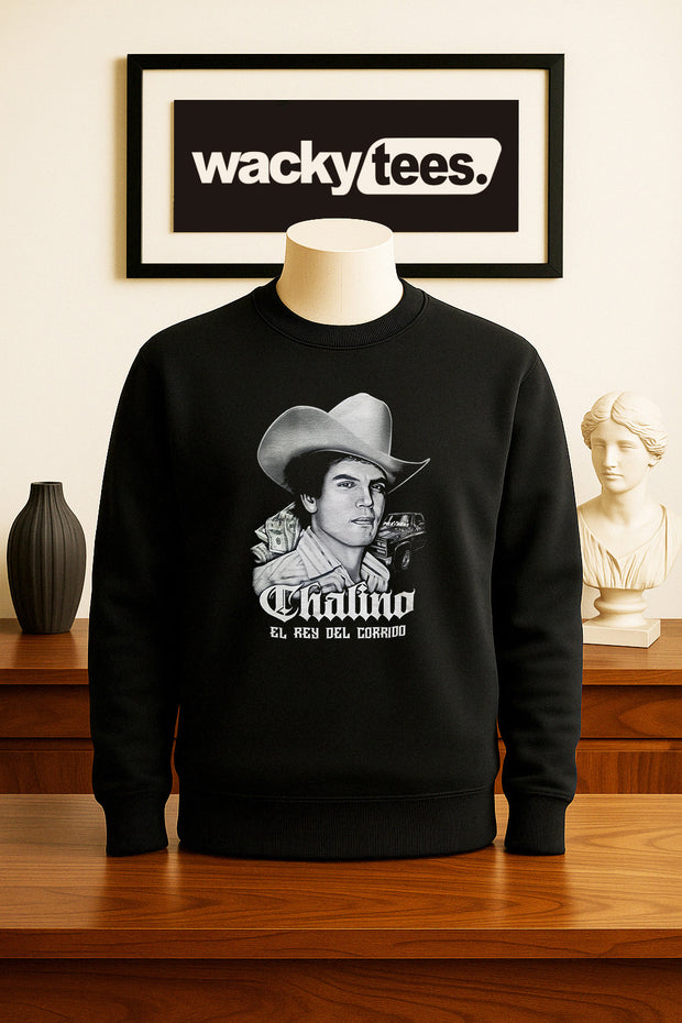 Chalino Sanchez El Rey Del Corrido Mexican Ballard Graphic Tee Shirt