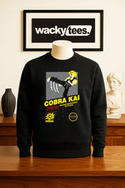 Cobra Kai Kung Fu 8bit NES Gaming Cover Style Graphic Tee Shirt