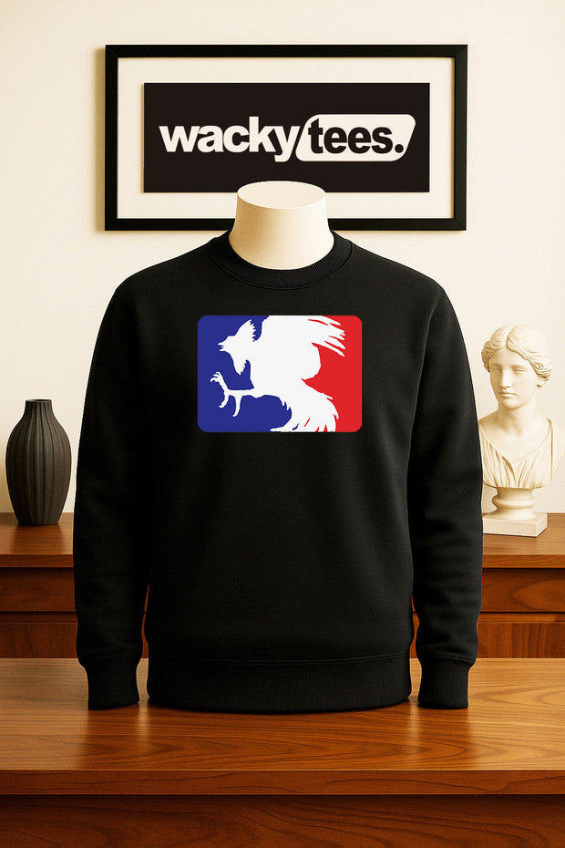 Gamefarm Rooster Baseball Logo Style Graphic Tee Shirt