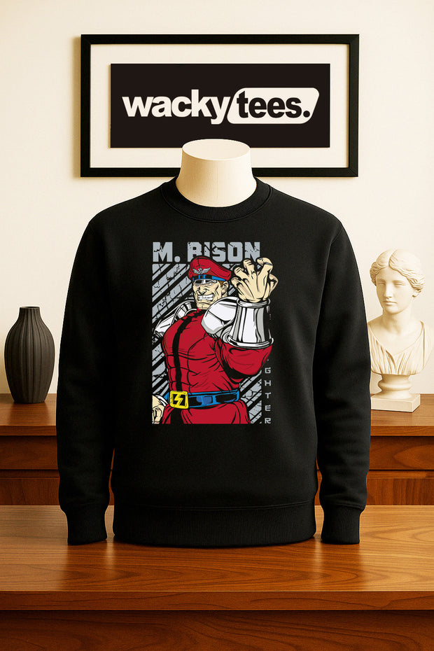 Street Fighter M. Bison Thailand Marital Arts Gaming Graphic Tee Shirt