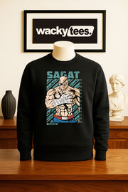 Street Fighter Sagat Thailand Marital Arts Gaming Graphic Tee Shirt