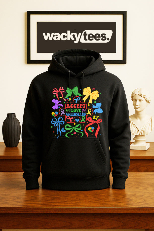 Accept Love Understand Autism Awareness 3 Graphic Tee Shirt