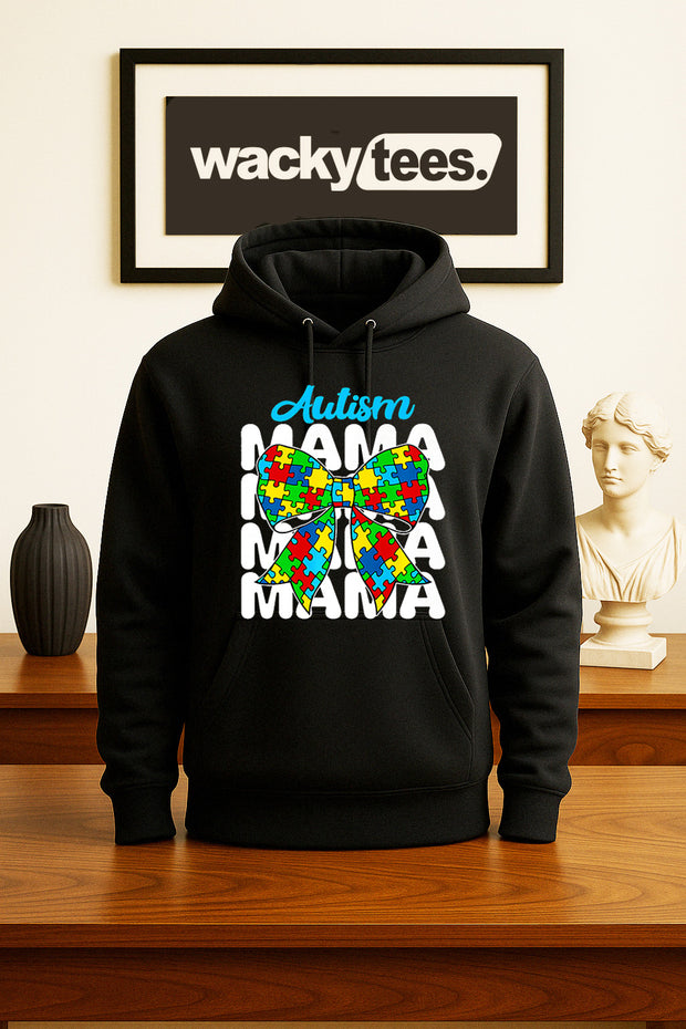 Autism Mama Mama Mama Awareness Graphic Tee Shirt