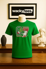 67 Six Seven Santa Grinch Hand Sign Language Funny Graphic Tee Shirt