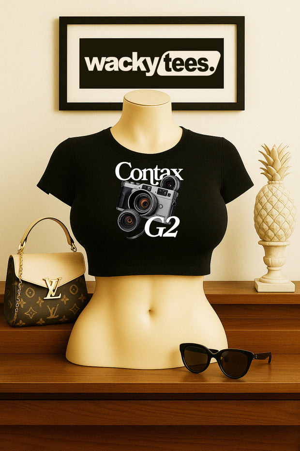 Contax G2 Retro Camera Photography Graphic Tee Shirt