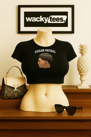 Edgar Haircut Patrol Gen Z Funny Trendy Graphic Tee Shirt