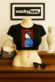Street Fighter Chun Li China Marital Arts Gaming Graphic Tee Shirt