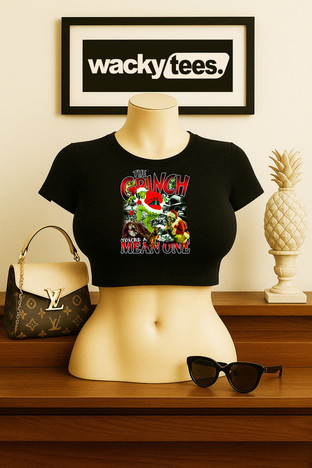 Your a Mean One Mr Grinch Christmas Holiday Graphic Tee Shirt