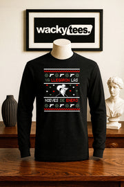 Chalino Sanchez Nieves De Enero Christmas Ugly Sweater Graphic Tee Shirt