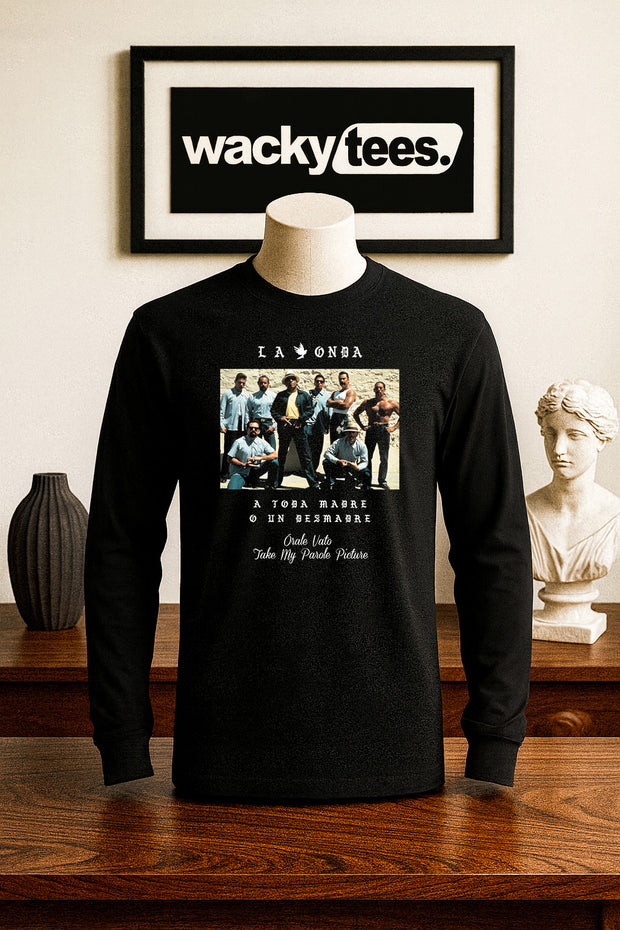 Vatos Locos Blood In Blood Out La Onda Parole Picture Popeye Style Graphic Tee Shirt