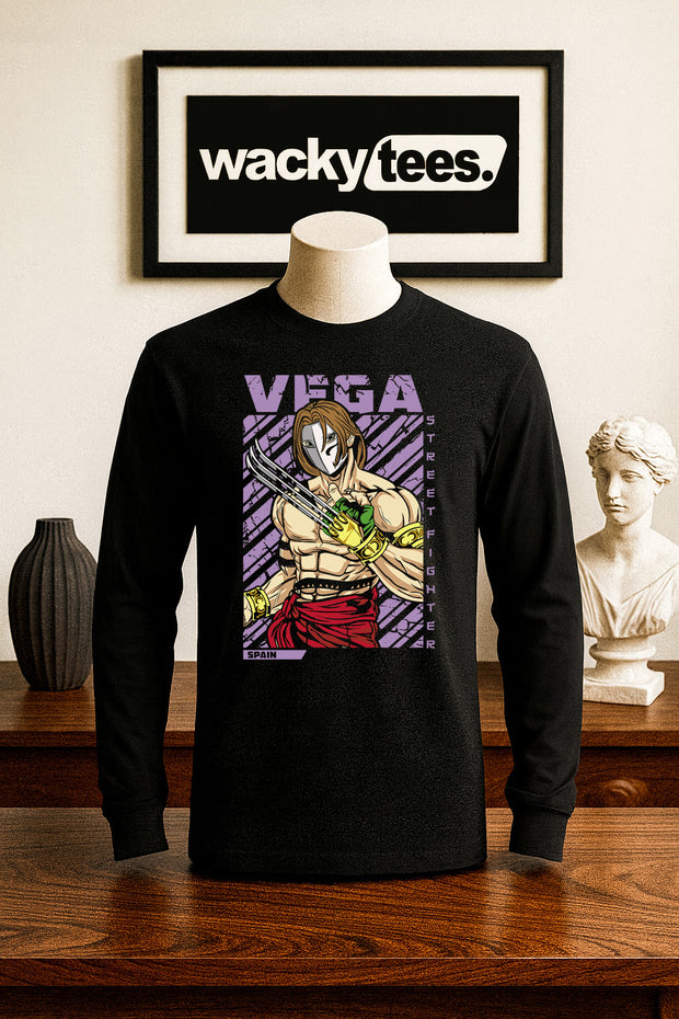 Street Fighter Vega Spain Marital Arts Gaming Graphic Tee Shirt