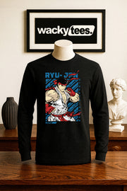 Street Fighter Ryu Japan Marital Arts Gaming Graphic Tee Shirt