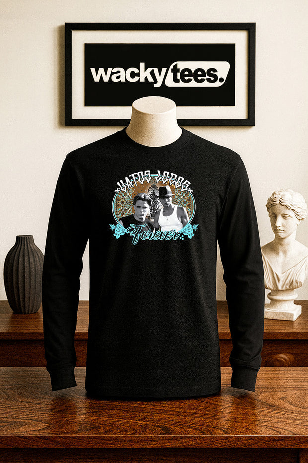 Vatos Locos Forever 12 Blood In Blood Out Blood Style Graphic Tee Shirt