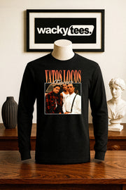 Vatos Locos Forever 3 Blood In Blood Out Blood Style Graphic Tee Shirt
