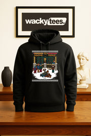 Christmas Story Ralphie Fight Gaming 8bit NES Game Holiday Graphic Tee Shirt