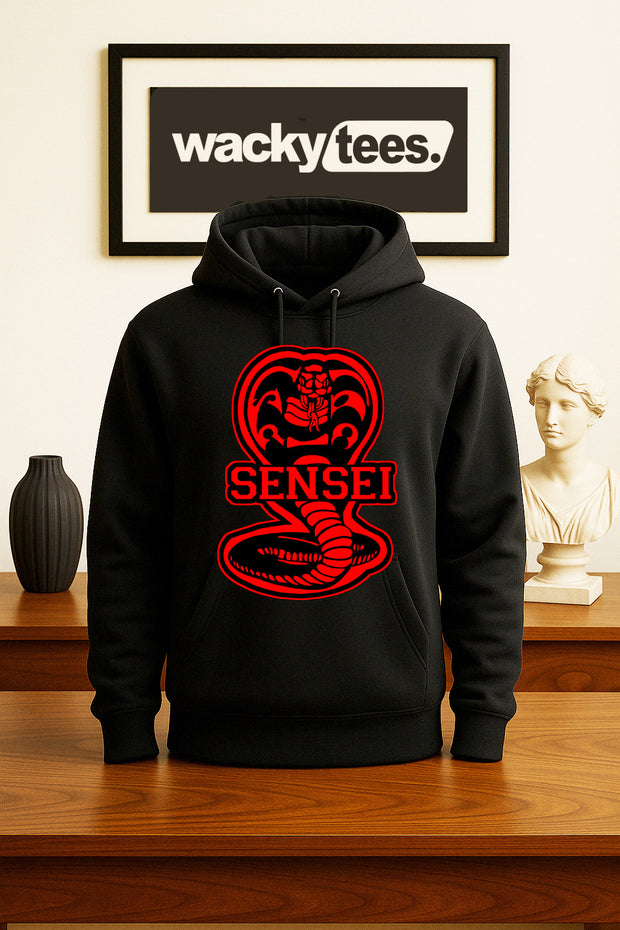 Cobra Kai Karate Kid Sensei Cobra Graphic Tee Shirt