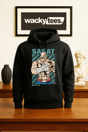 Street Fighter Sagat Thailand Marital Arts Gaming Graphic Tee Shirt