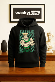 Street Fighter Guile USA United States Marital Arts Gaming Graphic Tee Shirt