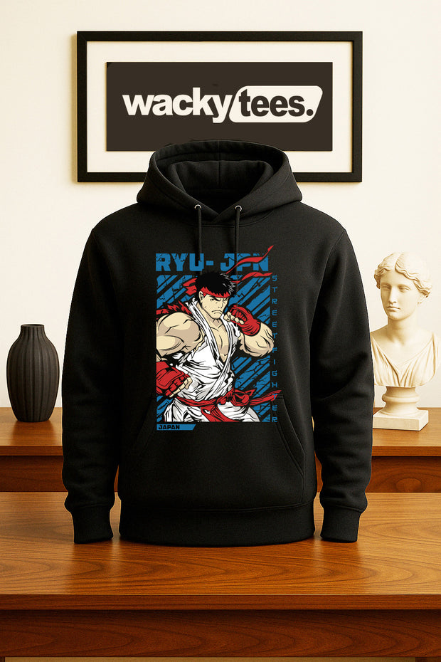Street Fighter Ryu Japan Marital Arts Gaming Graphic Tee Shirt