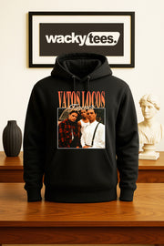 Vatos Locos Forever 3 Blood In Blood Out Blood Style Graphic Tee Shirt