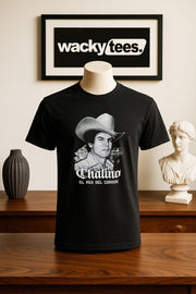Chalino Sanchez El Rey Del Corrido Mexican Ballard Graphic Tee Shirt