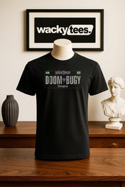 Doom Buggy Haunted Mansion License Plate Graphic Tee Shirt