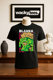 Street Fighter Blanka Brazil Marital Arts Gaming Graphic Tee Shirt