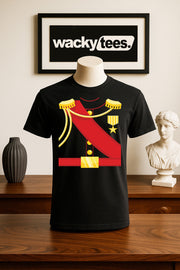 Prince Charming Halloween Costume Outline Graphic Tee Shirt