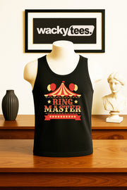 Circus Ring Master Tent Graphic Tee Shirt