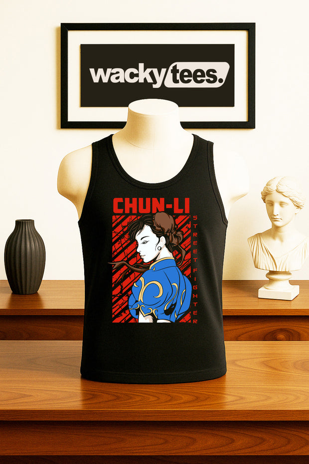 Street Fighter Chun Li China Marital Arts Gaming Graphic Tee Shirt