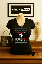 Chalino Sanchez Nieves De Enero Christmas Ugly Sweater Graphic Tee Shirt