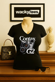 Contax G2 Retro Camera Photography Graphic Tee Shirt