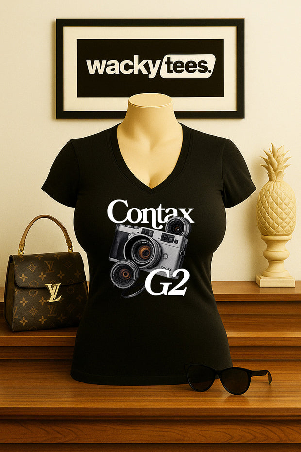 Contax G2 Retro Camera Photography Graphic Tee Shirt
