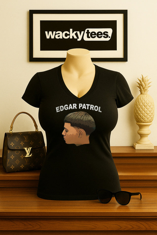 Edgar Haircut Patrol Gen Z Funny Trendy Graphic Tee Shirt