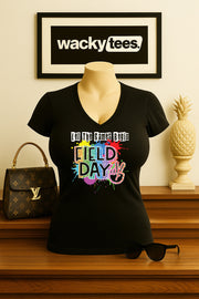 Field Day Let the Games Begin Graphic Tee Shirt