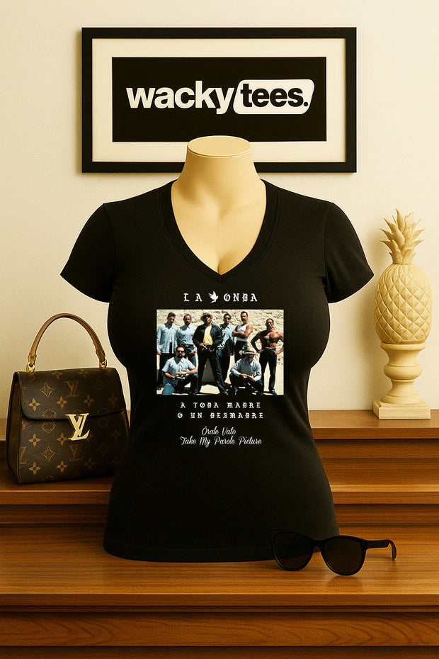 Vatos Locos Blood In Blood Out La Onda Parole Picture Popeye Style Graphic Tee Shirt