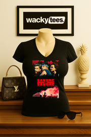 Vatos Locos Blood In Blood Out Sangre Por Sangre Movie Poster Style Graphic Tee Shirt