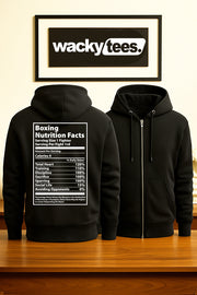 Boxing Boxer Nutrition Training Stats Boxeo Graphic Tee Shirt