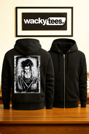 Edward Scissorhands Arrest Parody Mug Shot Poster Graphic Tee Shirt