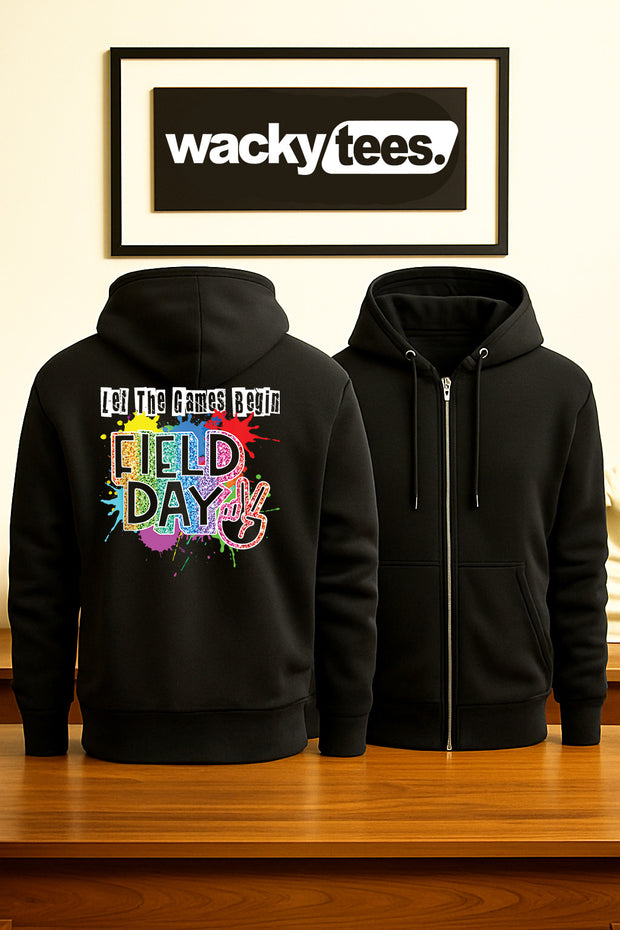 Field Day Let the Games Begin Graphic Tee Shirt