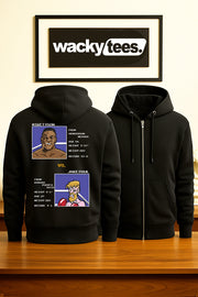 Mike Tyson Punch Out Jake Paul Tale of Tape Gaming 8bit NES Graphic Tee Shirt