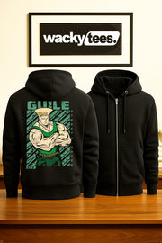 Street Fighter Guile USA United States Marital Arts Gaming Graphic Tee Shirt