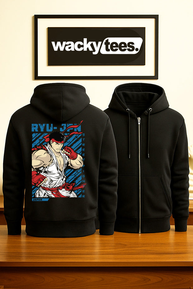 Street Fighter Ryu Japan Marital Arts Gaming Graphic Tee Shirt