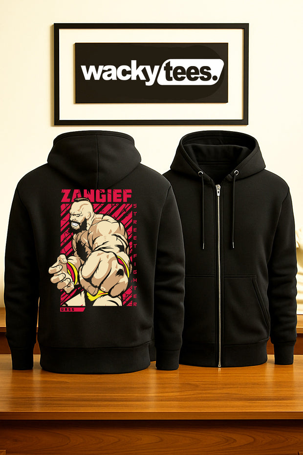 Street Fighter Zangief USSR Soviet Union Russia Marital Arts Gaming Graphic Tee Shirt