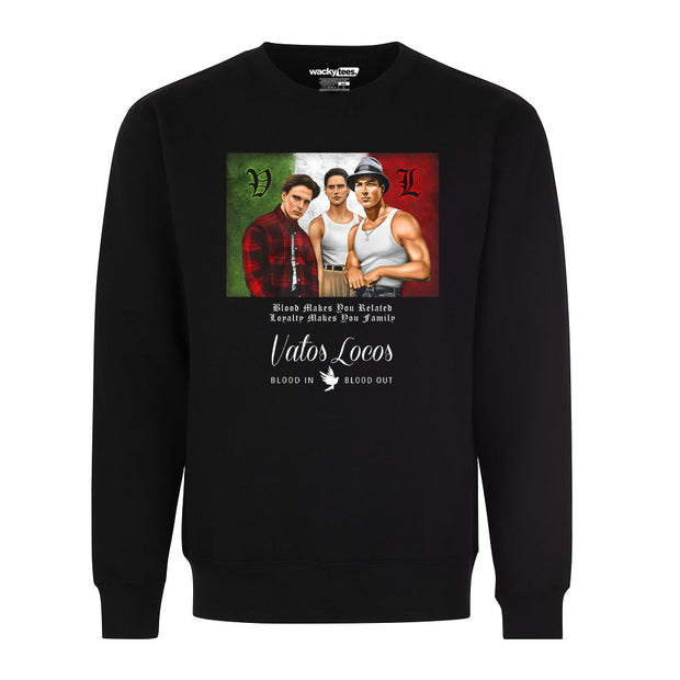 Vatos Locos Blood In Blood Out Makes Your Related Loyalty Graphic Tee Shirt